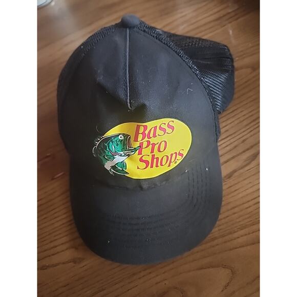 BASS PRO SHOPS Hat Outdoor Fishing Baseball Trucker Mesh Cap Adjustable SnapBack - Picture 1 of 3